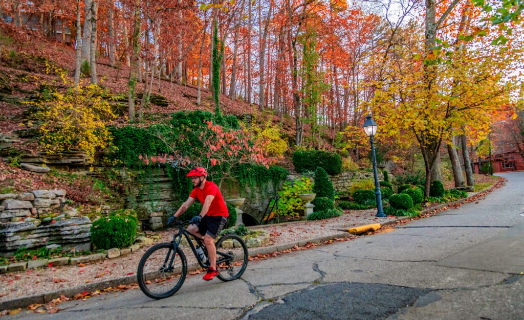 Eureka Springs Fall Foliage Biking