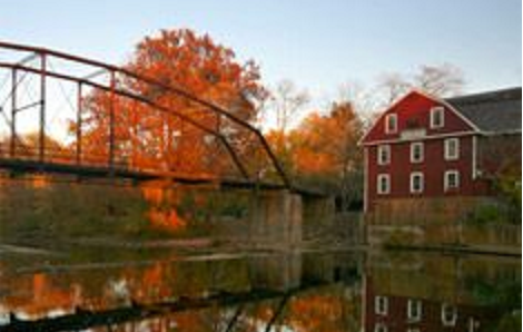 Eureka Springs Fall Foliage at War Eagle Mill