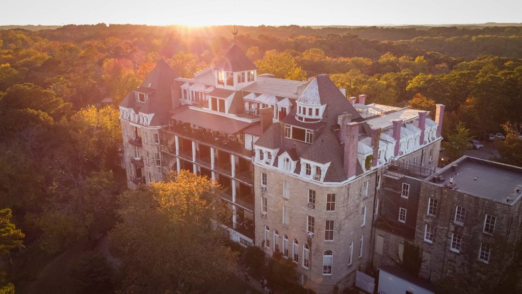 Fall in Eureka springs and the crescent hotel